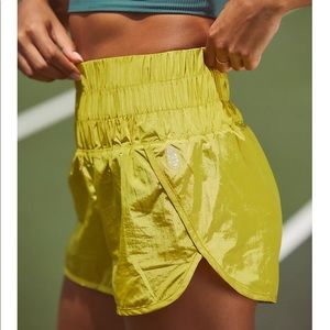 Free People The Way Home Shorts Sparkling Citrus